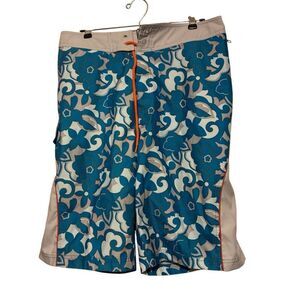 Original Penguin Munsing Wear Size 34 Blue Board Shorts